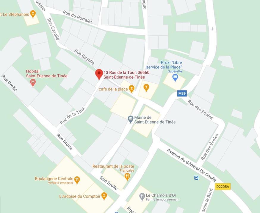 Studio La Tour Saint-Etienne-de-Tinee Ngoại thất bức ảnh